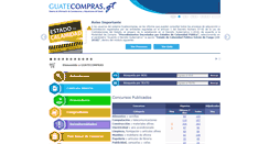 Desktop Screenshot of guatecompras.gt